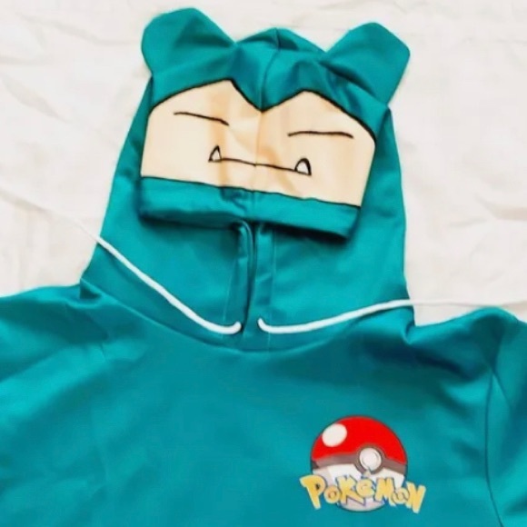 unbranded Other - Pokémon Snorlax  Pullover Hoodie with Ears